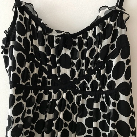 Perfect Spring Black & White Dress - Picture 2 of 5